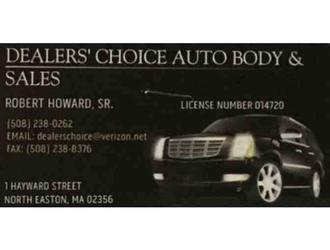 $125 Certificate for Buff & Wax from Dealer's Choice Auto Body