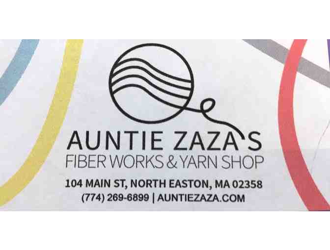 Yarn Basket, patterns, and knitting magazine from Auntie Zaza's Fiber Works