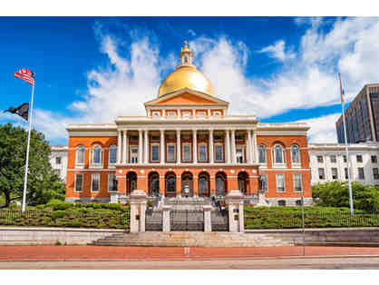 State House Tour and lunch for two at the UMass Club with State Auditor Suzanne Bump