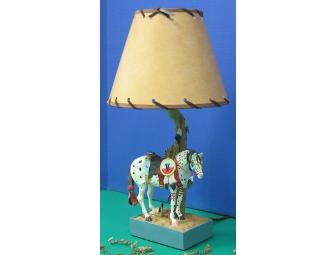 Painted Pony Lamp-Collector Series