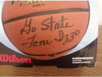 Tom Izzo autographed Basketball