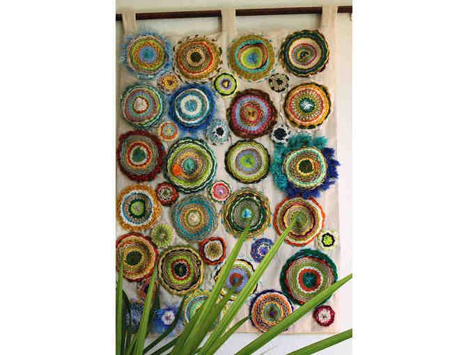 G3-Red Circles of Life Tapestry