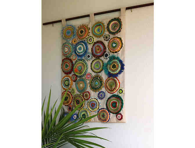 G3-Red Circles of Life Tapestry