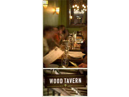 4 COURSE DINNER WITH WINE PAIRINGS FOR 2 AT WOOD TAVERN