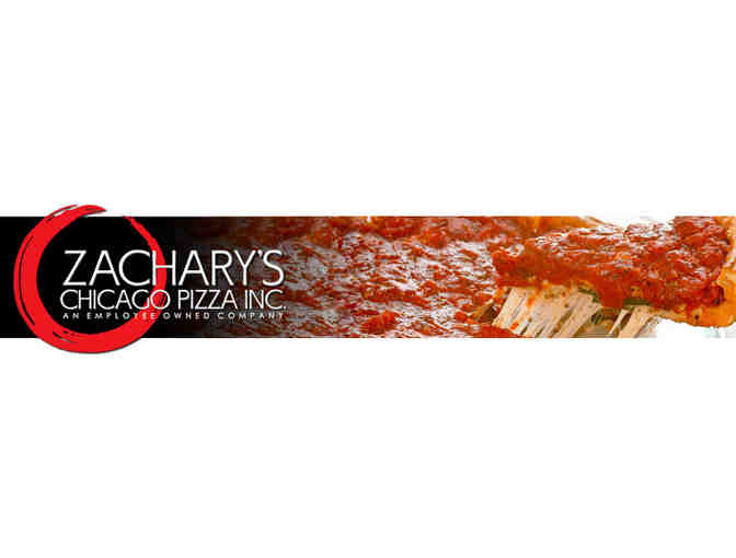 $30 Gift Certificate for famous Zachary's Pizza