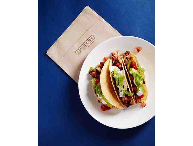 Dinner for 4 at Chipotle