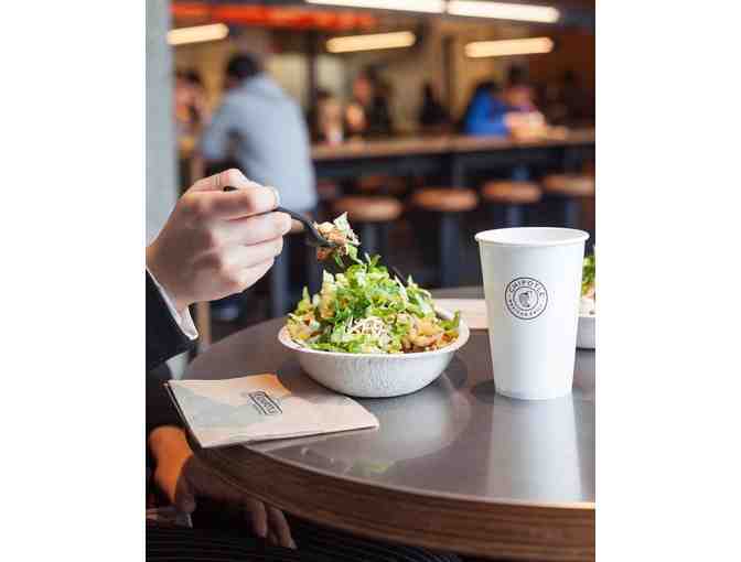 Dinner for 4 at Chipotle