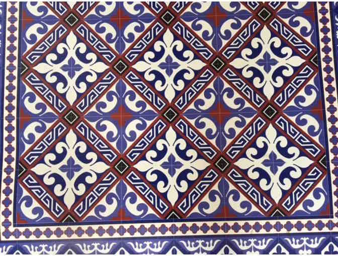 Kiss That Frog Printed Floor Mat