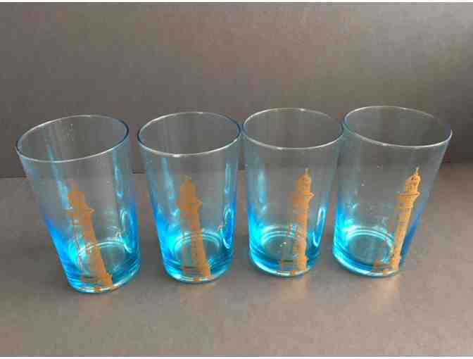 Kiss That Frog- 4 sets of 4 Highball Glasses