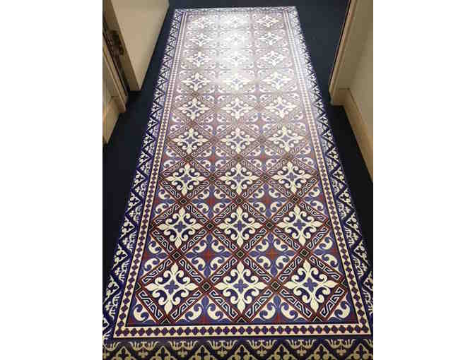 Kiss That Frog Printed Floor Mat