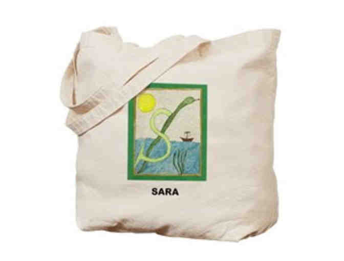 G4 Red - Art Canvas Bags 'Enluminure'