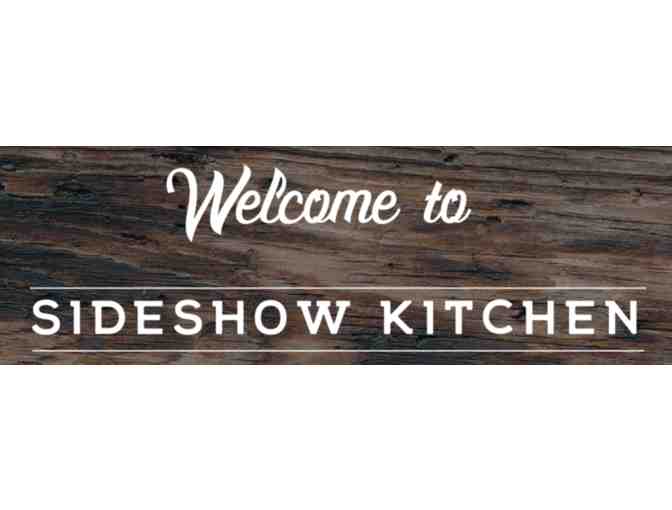 $50 Gift Certificate to Sideshow Kitchen