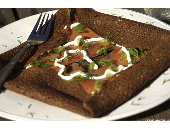 $100 discount on an order of 35 person or more at Brittany Crepes