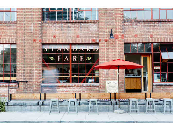 $50 gift certificate for Standard Fare