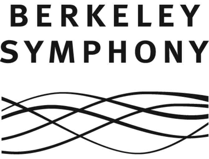 2 Tickets to Berkeley Symphony at Zellerbach Hall + Post-Concert Reception
