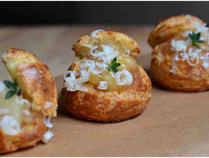 Learn how to make cheese gougeres!