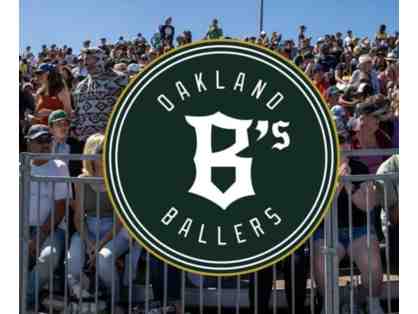 Oakland Ballers Baseball Game for 3 Students with Ms. Manhoff