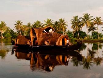 Romance in the Backwaters of Kerala - Kettuvallam Houseboats, 4 days/3 nights for 4