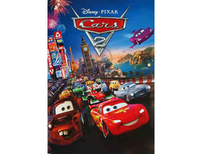 Disney/Pixar movie Cars 2 Lithograph Set