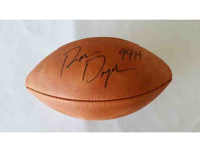 Youth Football signed by Ron Dayne