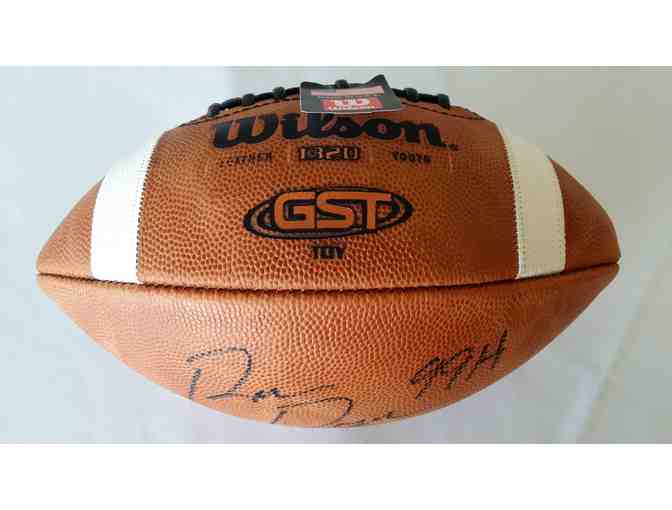 Youth Football signed by Ron Dayne