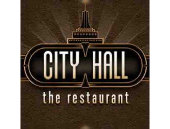 $100 Gift Certificate to City Hall, The Restaurant