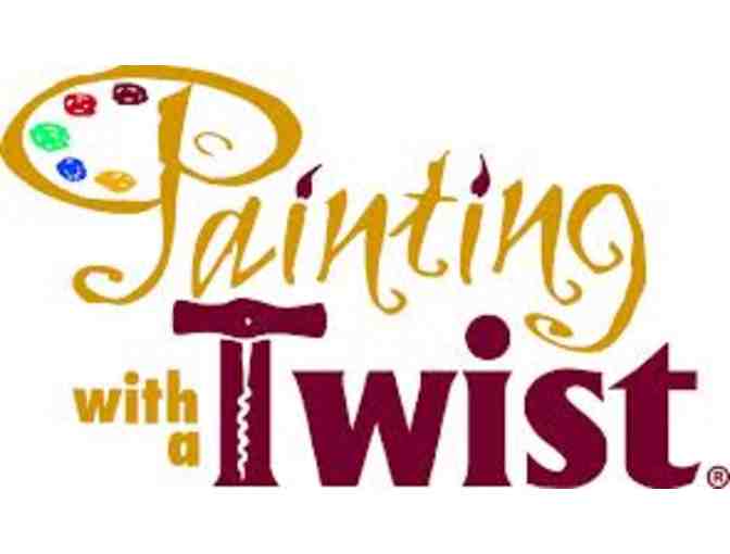 Three Painting with a Twist Gift Certificates