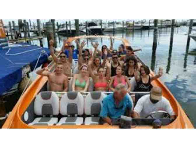 (4) Tickets for Admission Jet Boat Miami's Adrenaline Junkie Ride