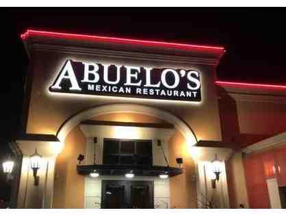 Enjoy Dinner at Abuelo's Mexican Restaurant with a $20 Gift Card.