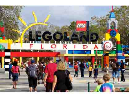 Four (4) complimentary Legoland Florida Theme Park and Water Park Single Day Tickets