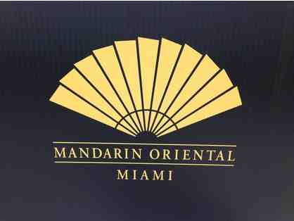 Stay at the Mandarin Oriental Miami with a One (1) Night Stay with Breakfast and Parking