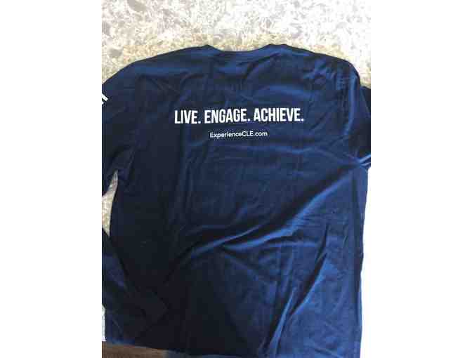 CLE Long Sleeve Blue T-shirt