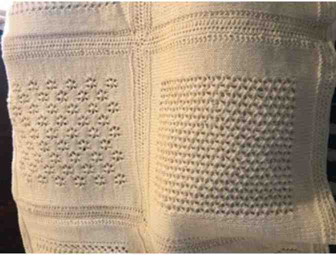 Hand Knitted Throw/Blanket