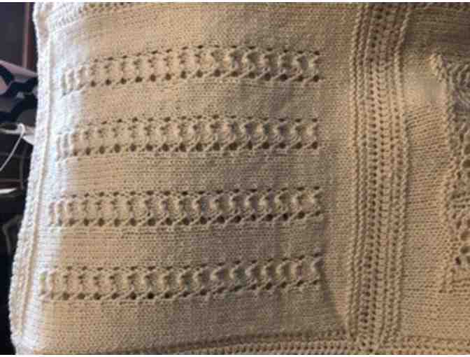 Hand Knitted Throw/Blanket