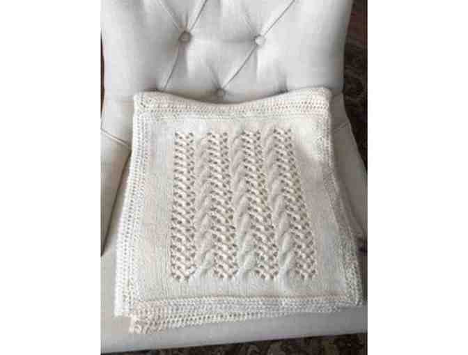 Hand Knitted Throw/Blanket