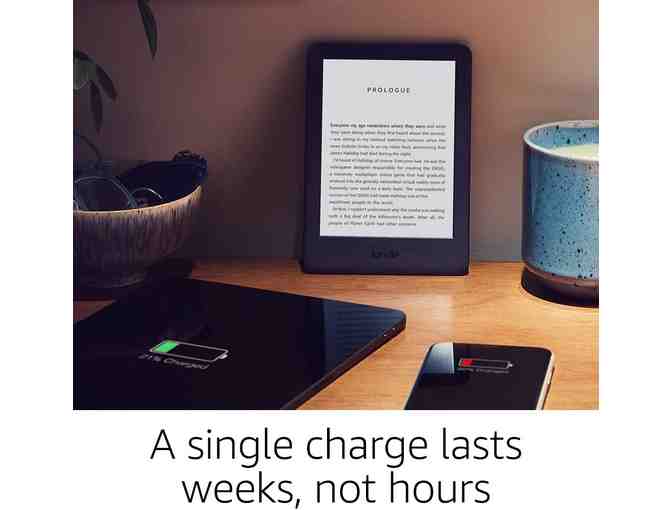 Kindle - Now with a Built-in Front Light - White