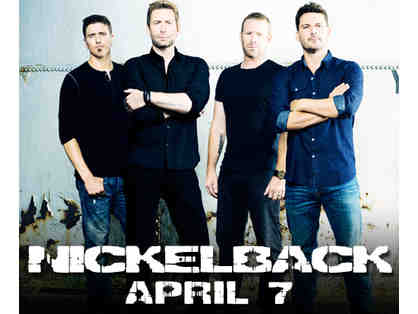 Two Nickelback Floor Tickets, Justin Thompson Restaurant Dinner & Limo for the Evening