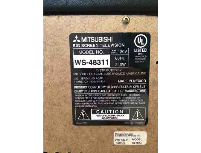 48' 2002 Mitsubishi TV - used but in great condition