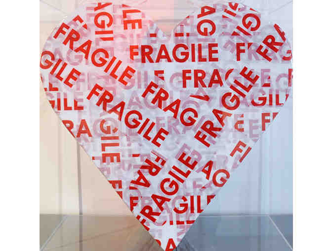 Cuore Fragile (Fragile Heart) Mixed Media Art By Bixio