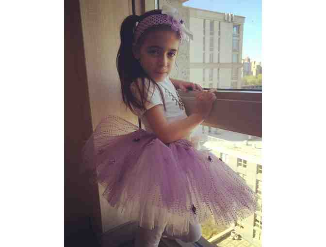 Hand crafted tutu with headband, Size 3-4T