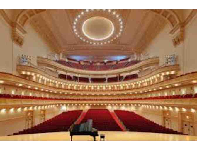 Carnegie Hall Concert - 2 Tickets