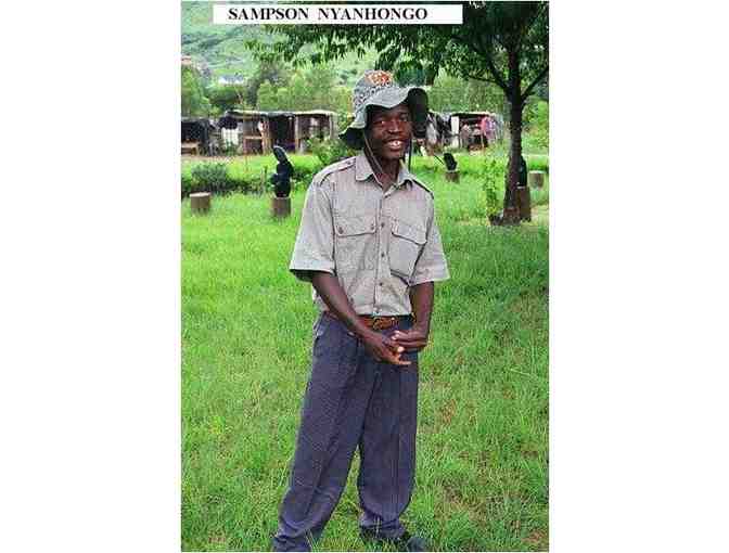 'Wise Man' a unique piece of Shona Sculpture from Zimbabwe