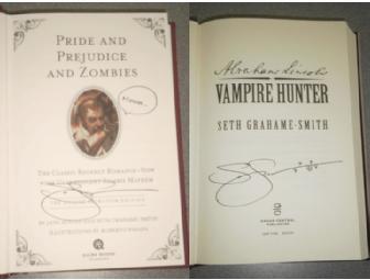 Autographed Heirloom Editions of two Seth Grahame-Smith Books