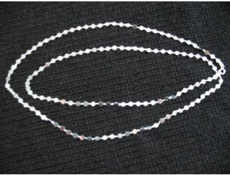 36' Italian Sterling Silver Necklace