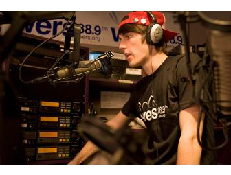 Guest DJ on Emerson's Radio Station WERS, 88.9