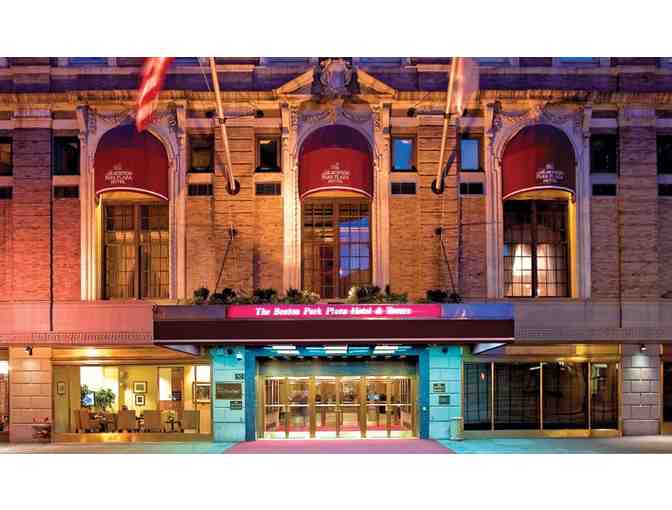 One Night Stay for two at The Boston Park Plaza