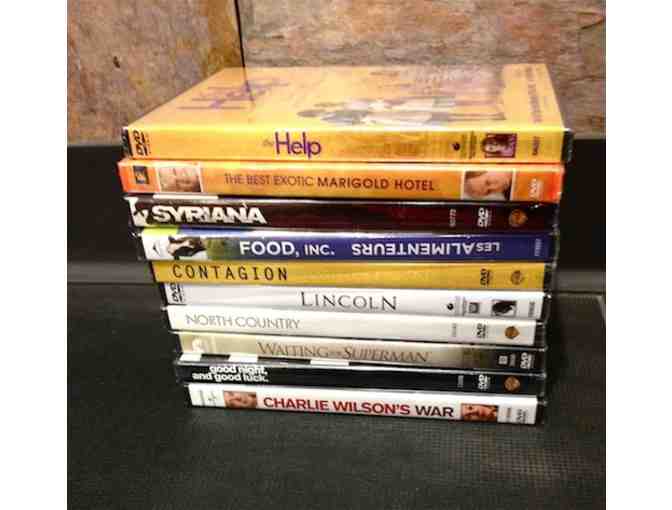 For the Socially Conscious Movie Lover--Hits from Pivot with handbag