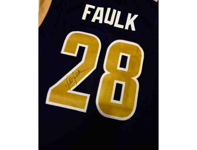 Marshall Faulk--St. Louis Rams--Autographed Jersey