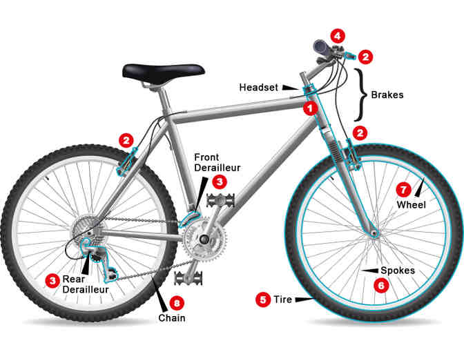 Transition Rack Complete Bike Tune and Recabling