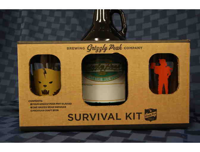 Beer Lovers: Grizzly Peak Brewing Company Survival Kit and $100 Gift Card